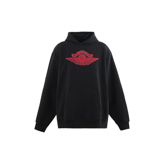 JORDAN BRAND × ©SAINT MXXXXXX (TIME) CAPSULE M J SM FLC HOODIE BLACK