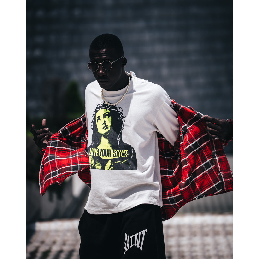 LS TEE LOVE UR SAINT