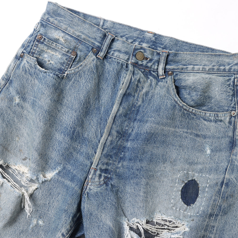 DENIM SHORTS DAMAGE
