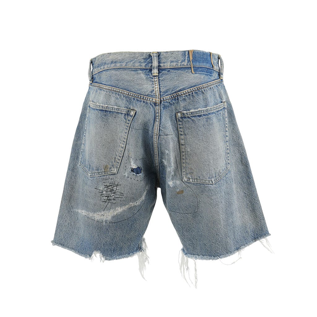 DENIM SHORTS DAMAGE