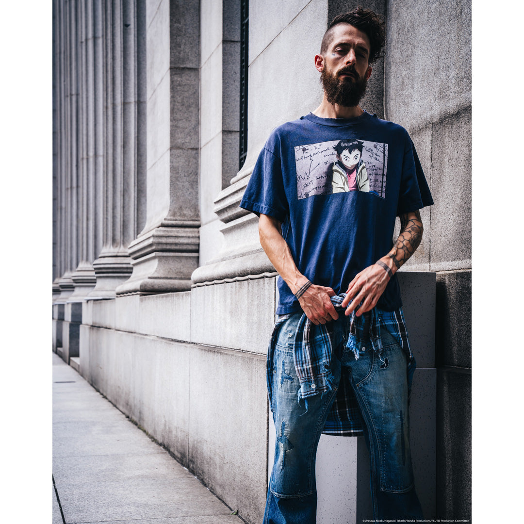 SAINT Mxxxxxx X PLUTO SS TEE PLUTO NAVY