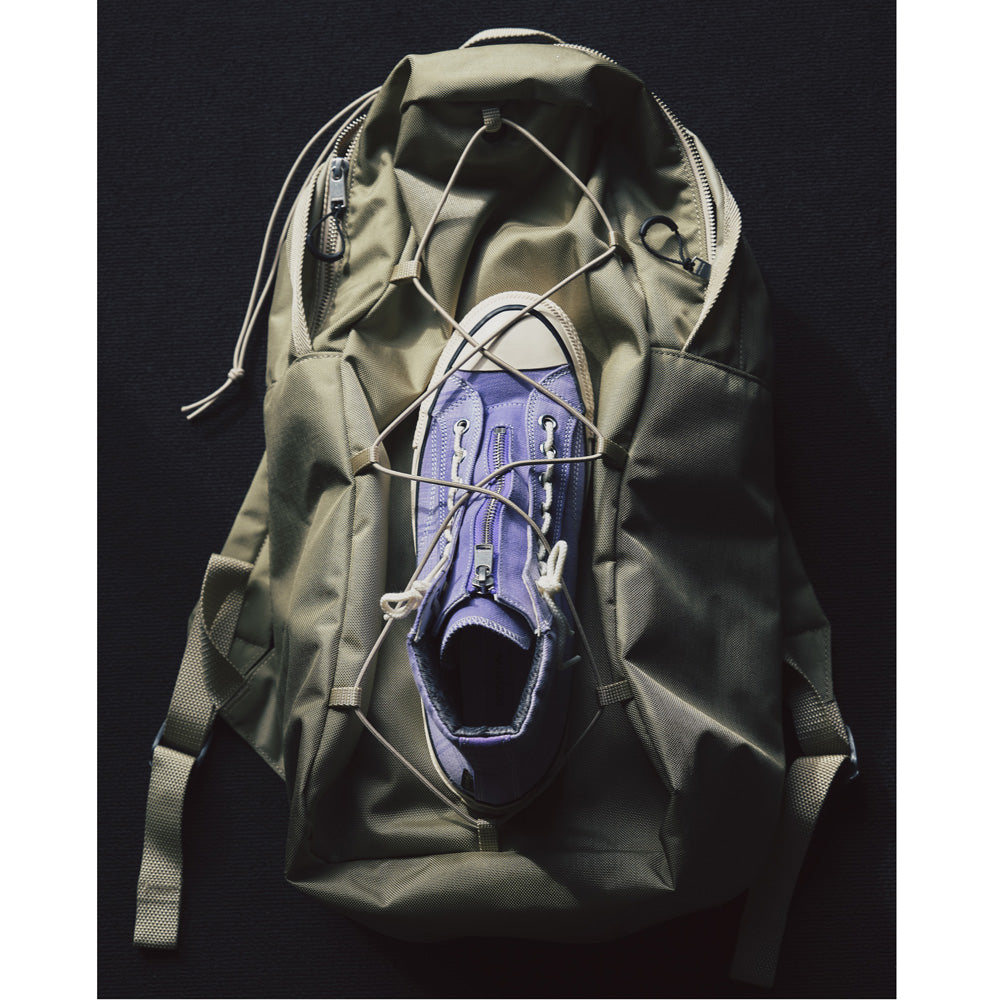 DWELLER TRAINER 2 HI COTTON TWILL OMBRE CHECK by Rafu