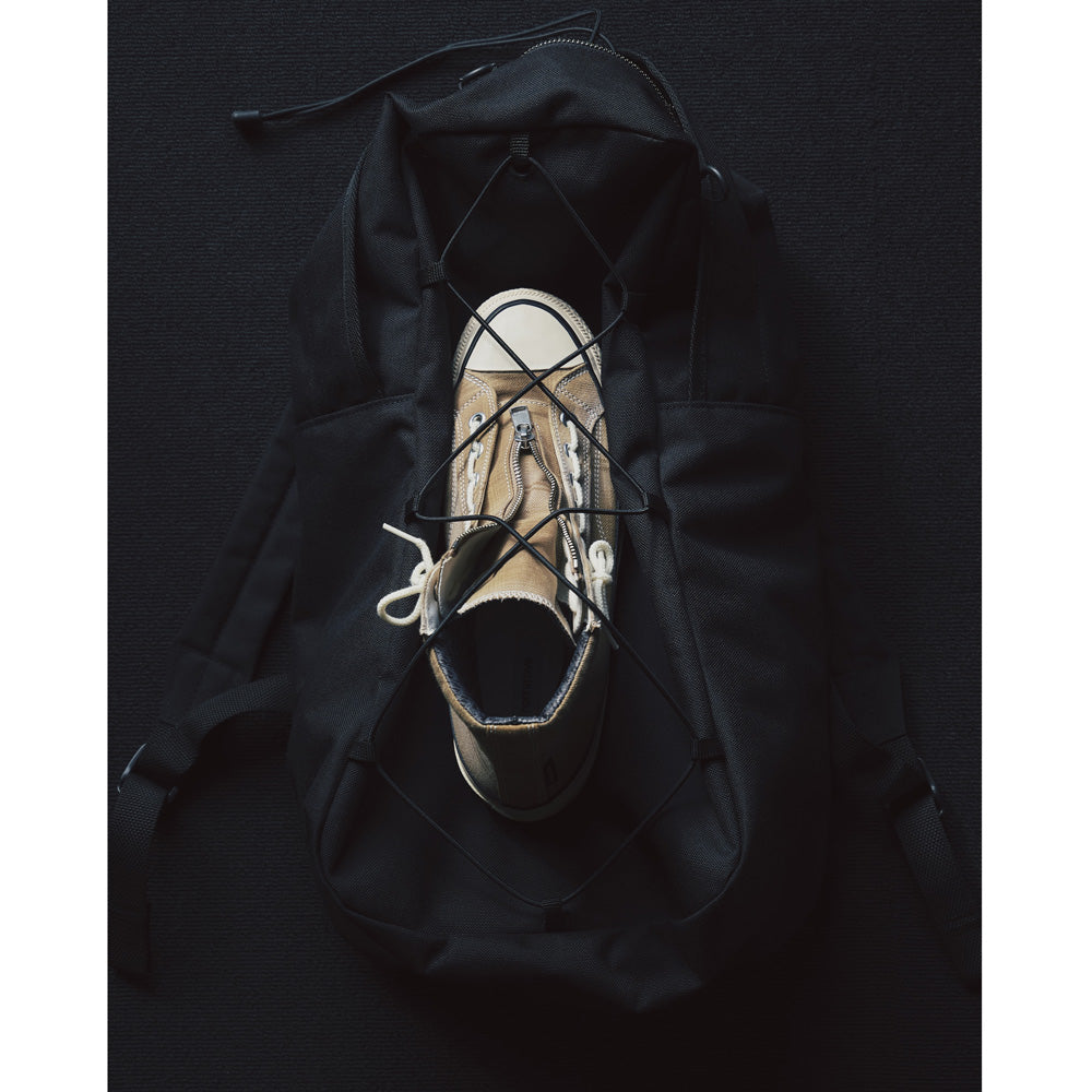 DWELLER TRAINER 2 HI COTTON TWILL OMBRE CHECK by Rafu