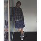 DWELLER TRAINER 2 HI COTTON TWILL OMBRE CHECK by Rafu