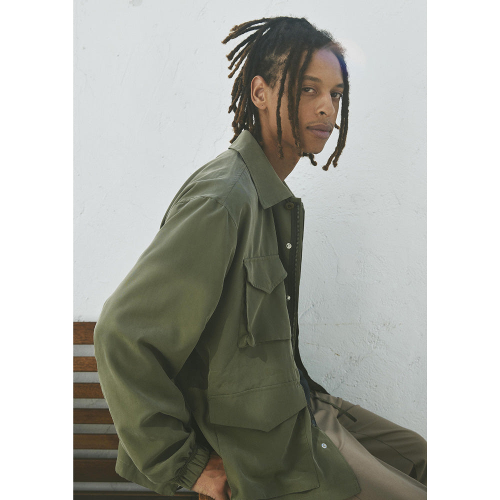 SANDINISTA (サンディニスタ) Rayon M-65 Field Jacket 60424SP01-OW 