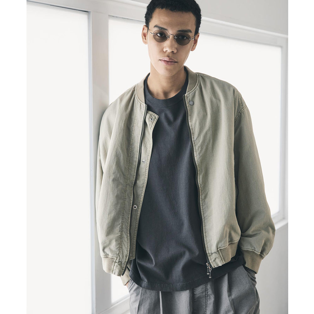 SANDINISTA (サンディニスタ) Bomber Jacket - Overdyed 60426PS01-OW