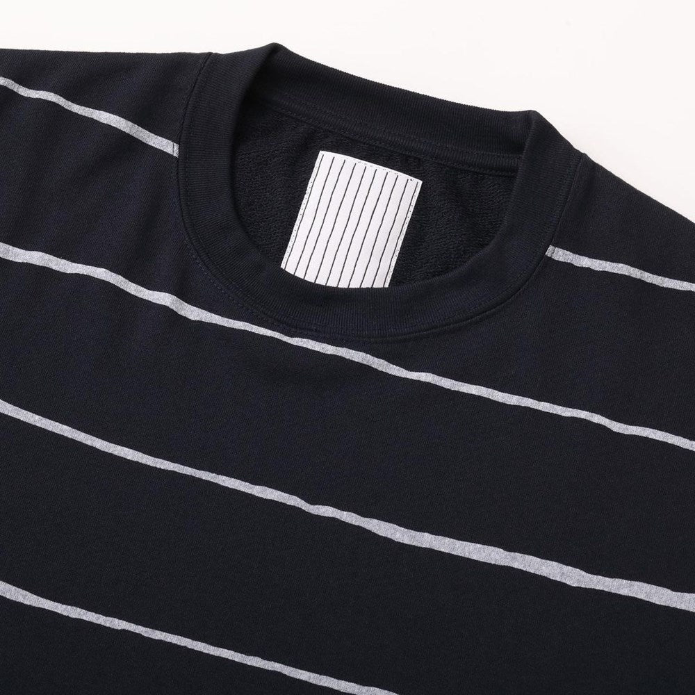 SUPER BIG WIDE SIDE STRIPE TECH LS TEE