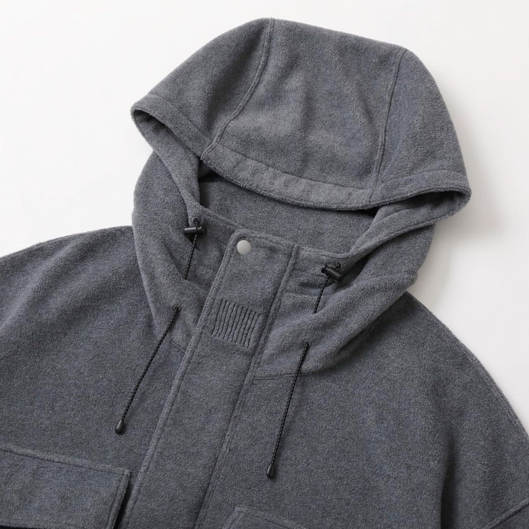 FLEECE HOODIE JACKET