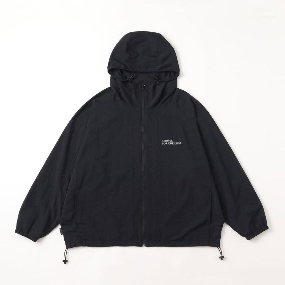 PUNCHING NYLON HOODY