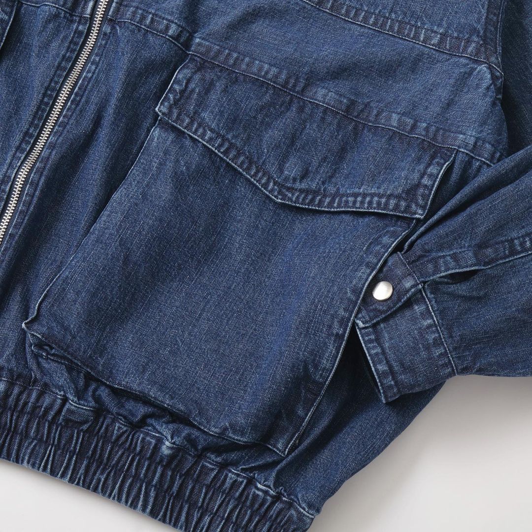 DENIM BLOUSE