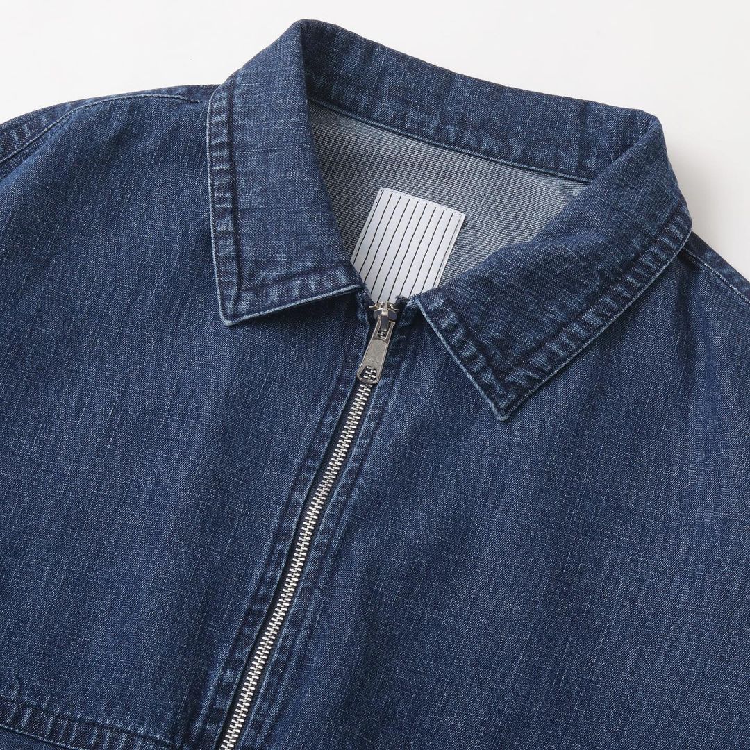 DENIM BLOUSE