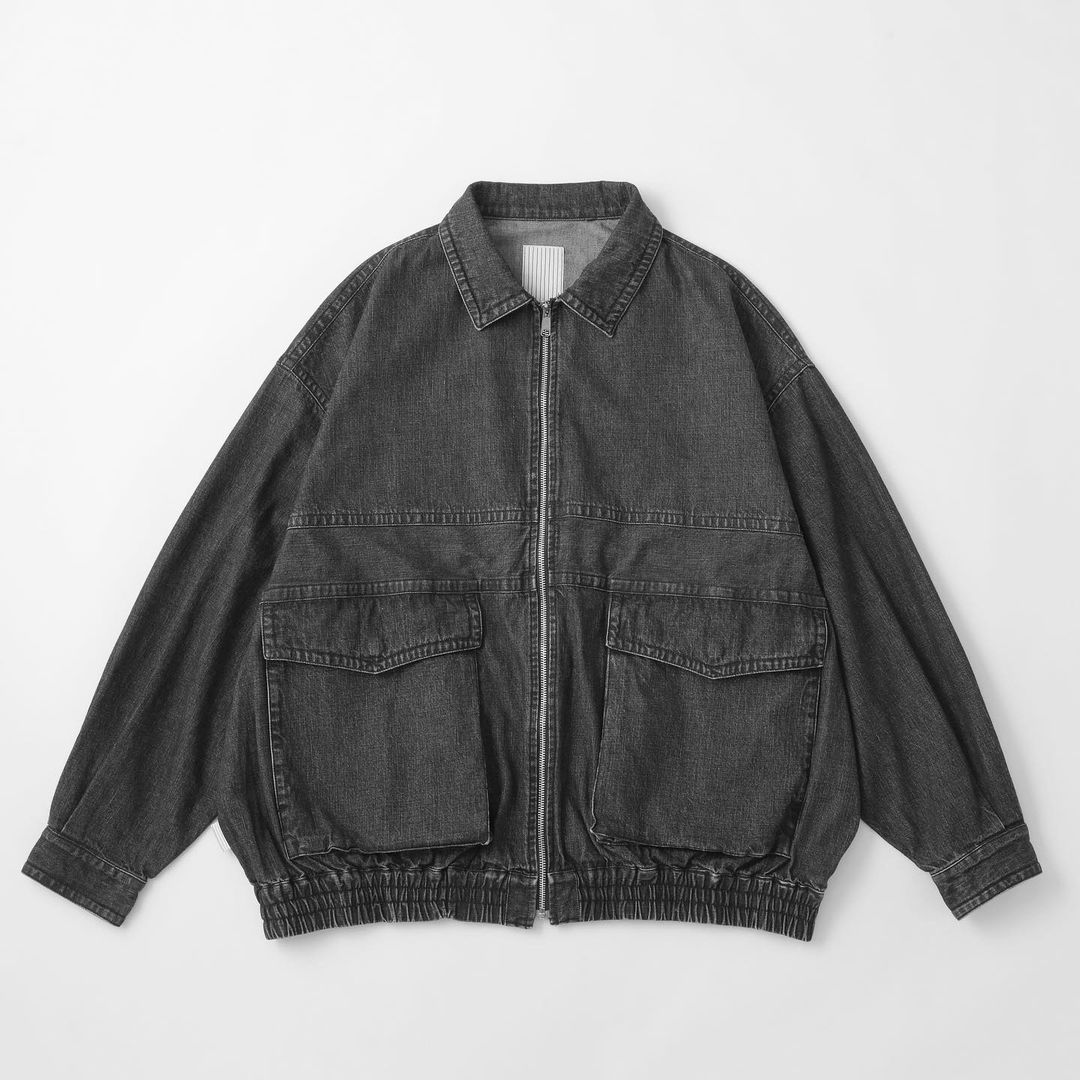 DENIM BLOUSE