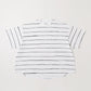 WIDE SIDE STRIPE TEE