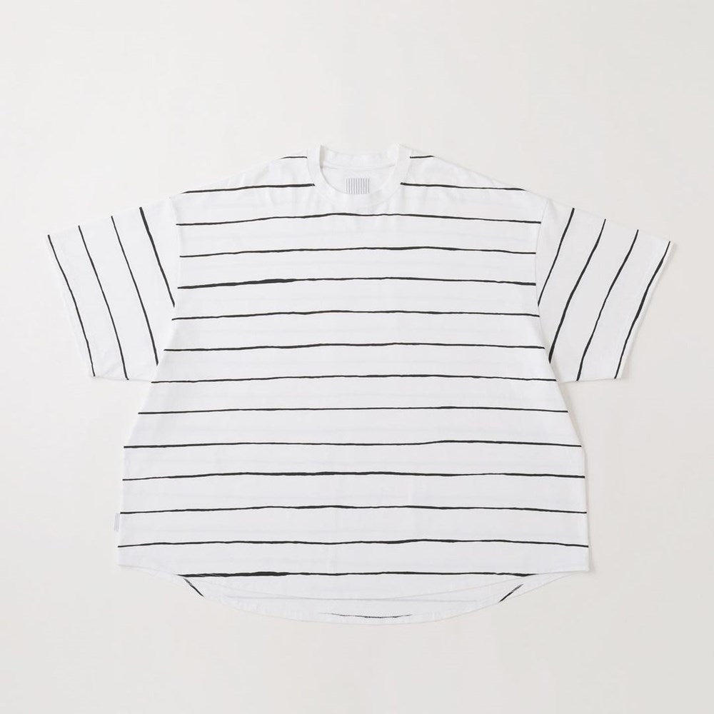 WIDE SIDE STRIPE TEE