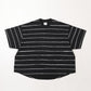 WIDE SIDE STRIPE TEE