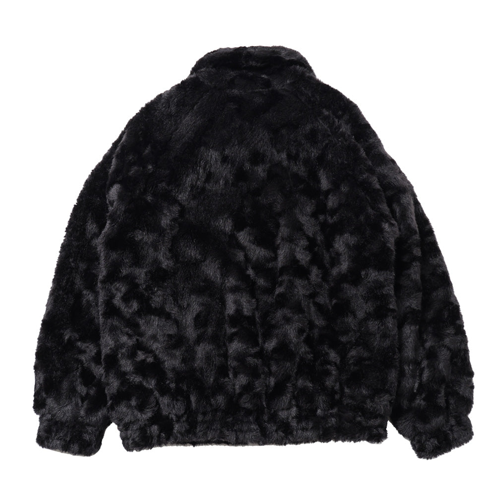 FUR DOUBLE ZIP JACKET