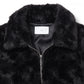 FUR DOUBLE ZIP JACKET