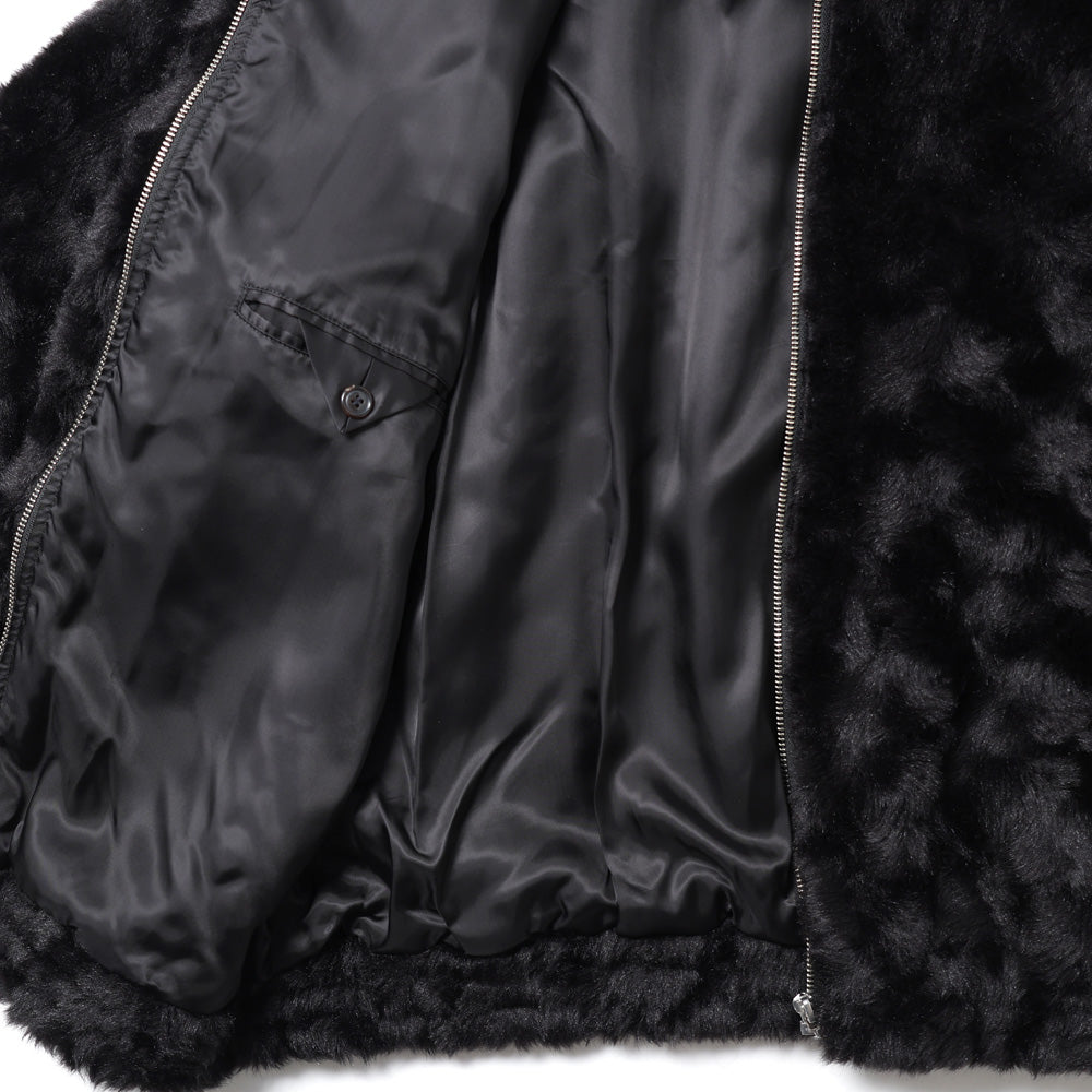 FUR DOUBLE ZIP JACKET