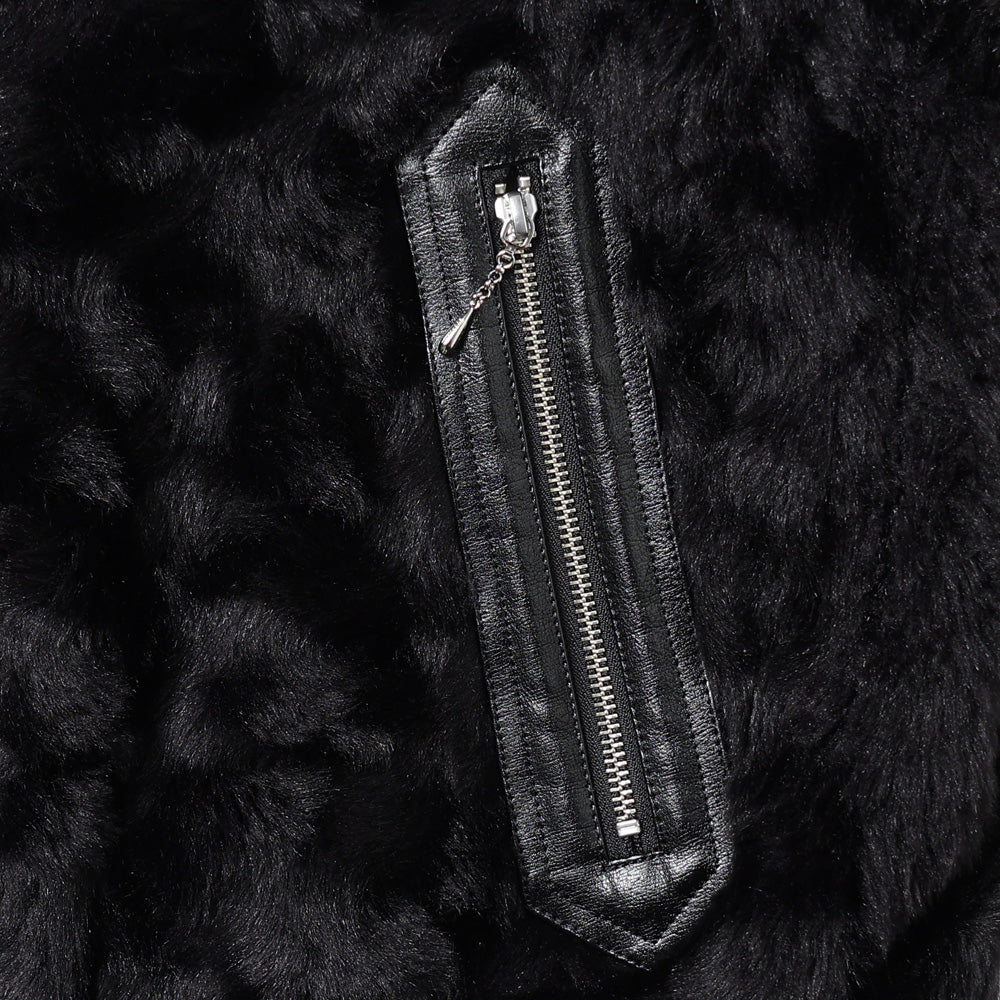 SUGARHILL(シュガーヒル)FUR DOUBLE ZIP JACKET (26330205