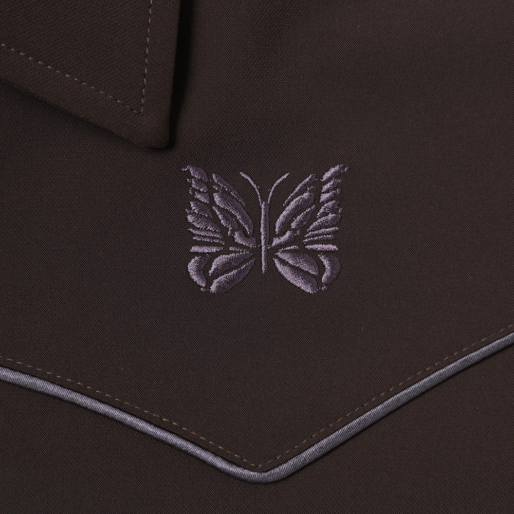 Piping Cowboy Jacket - Poly Double Cloth