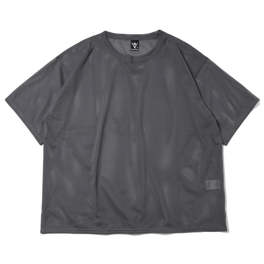 S/S Crew Neck Shirt - Knit Mesh