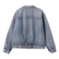 T-BACK DENIM JACKET