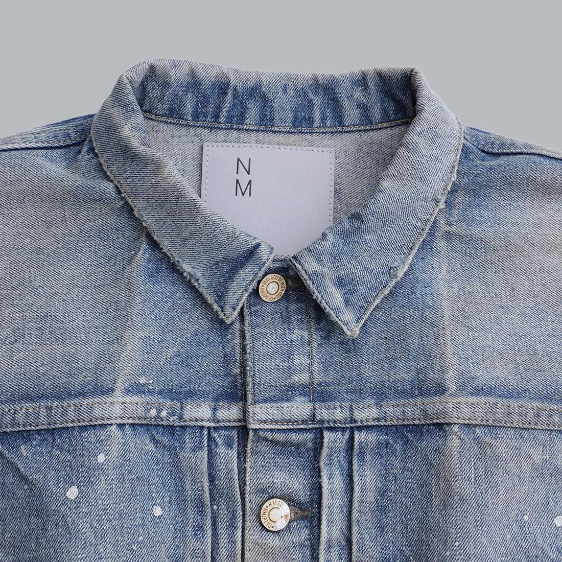 T-BACK DENIM JACKET