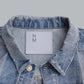 T-BACK DENIM JACKET