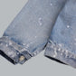 T-BACK DENIM JACKET