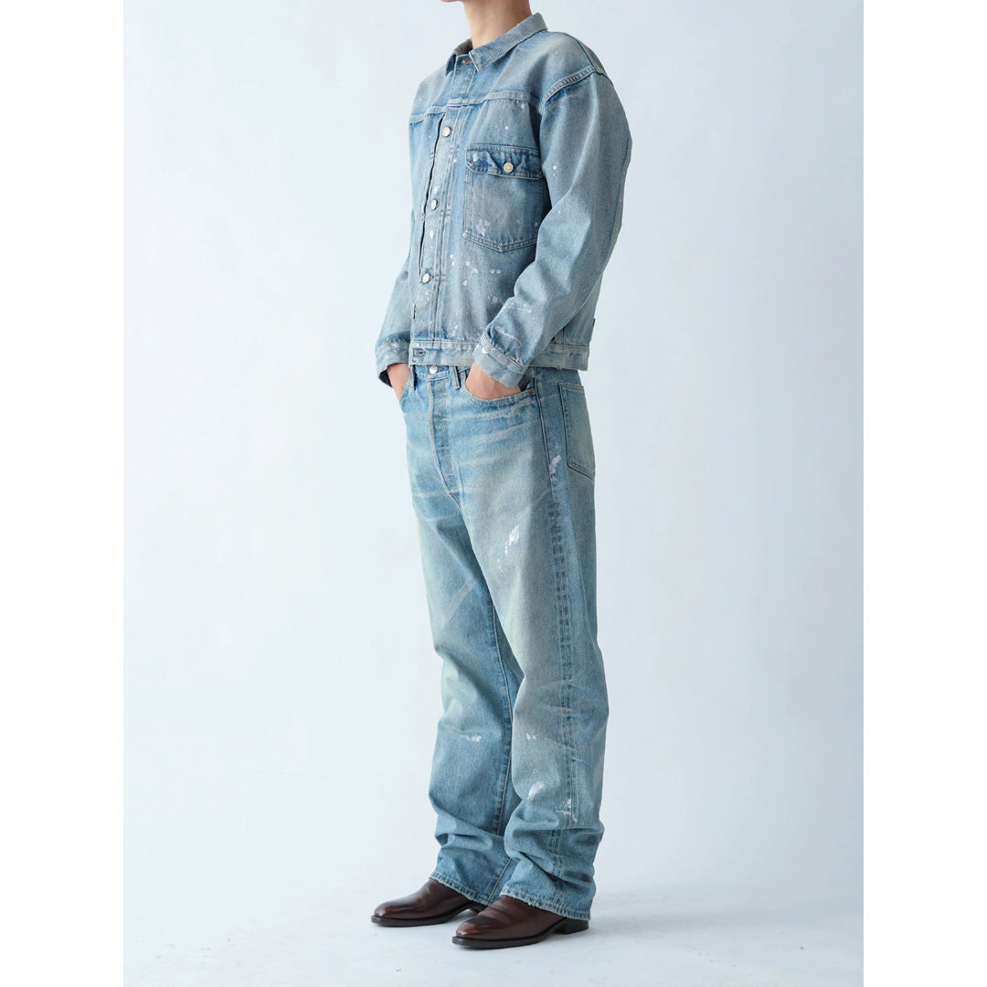 T-BACK DENIM JACKET