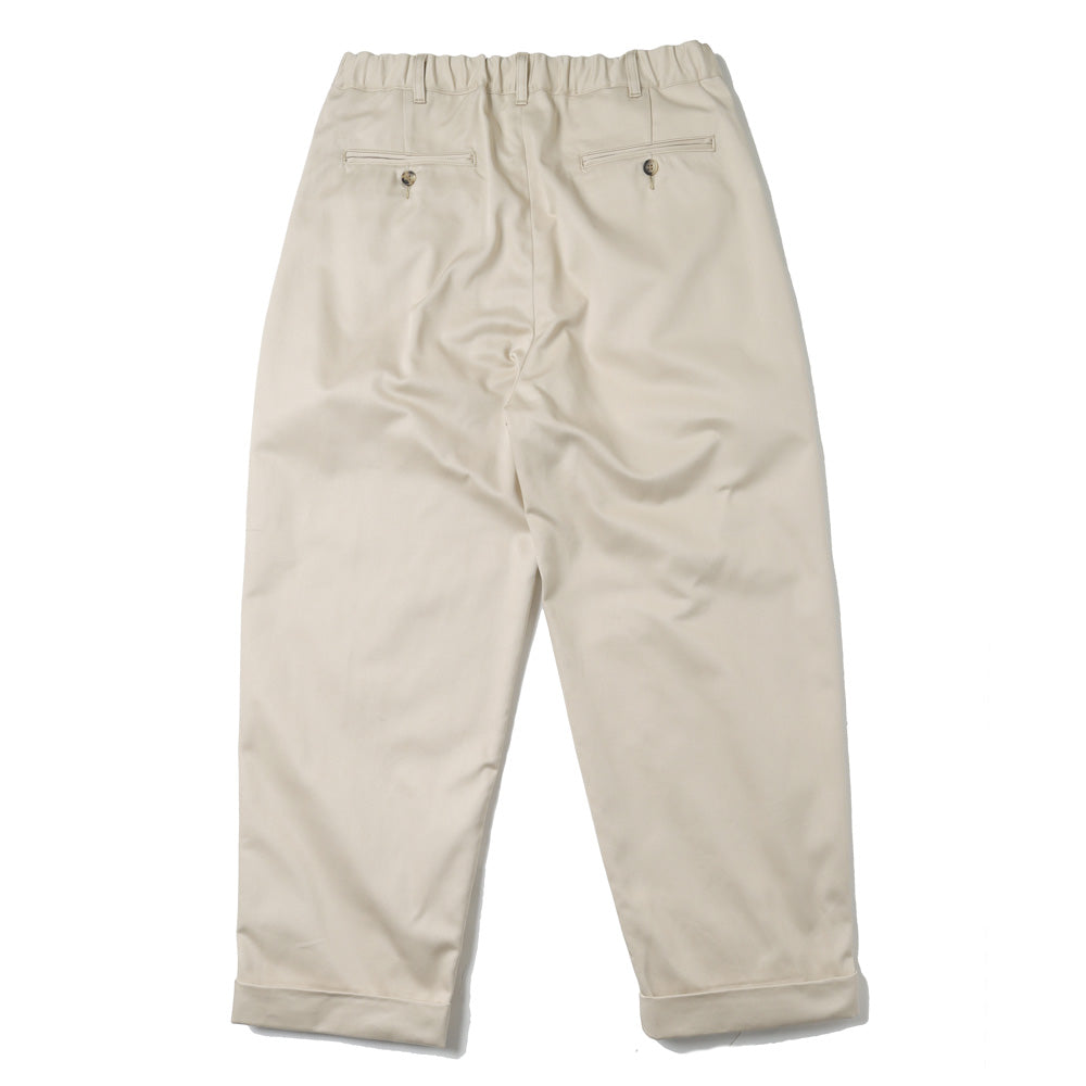 TapWater Cotton Chino Tuck Trousers - luknova.com