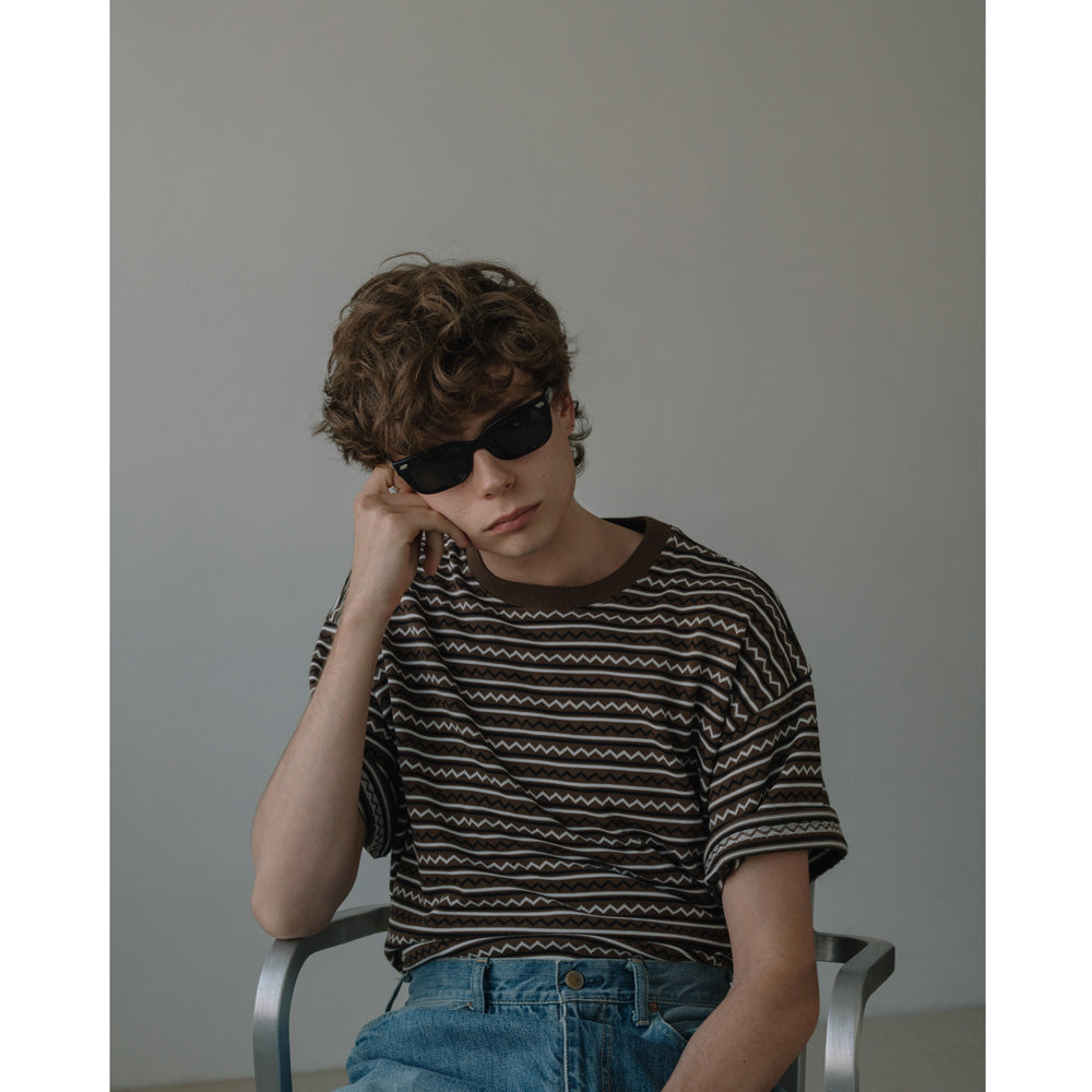 Unlikely Jacquard Knit Tee