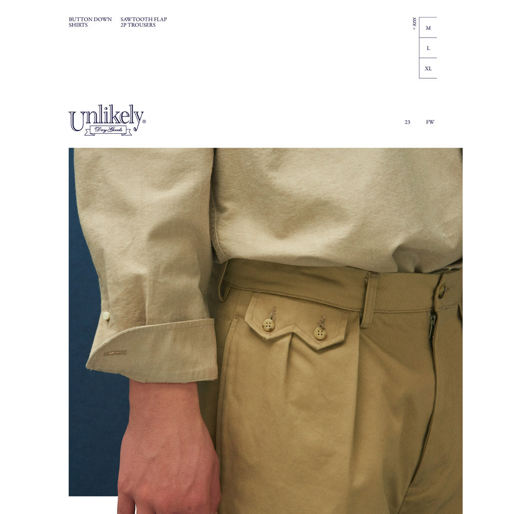 Unlikely Sawtooth Flap 2P Trousers