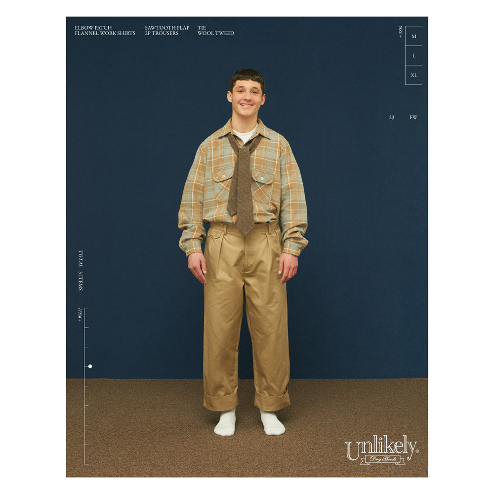 Unlikely Sawtooth Flap 2P Trousers