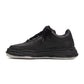 (WAYNE) OG Sole Leather Low-top Sneaker BLACKxBLACK