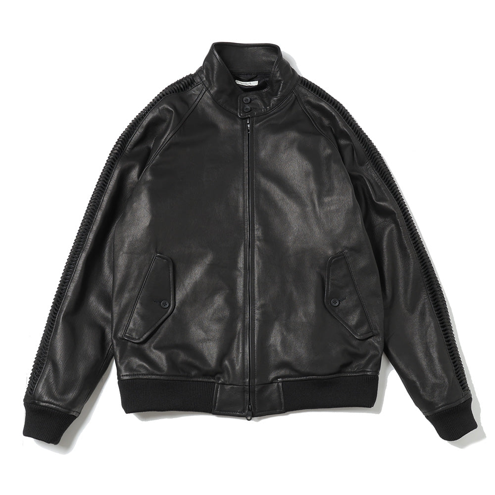 LEATHER SHARK HARRINGTON JACKET