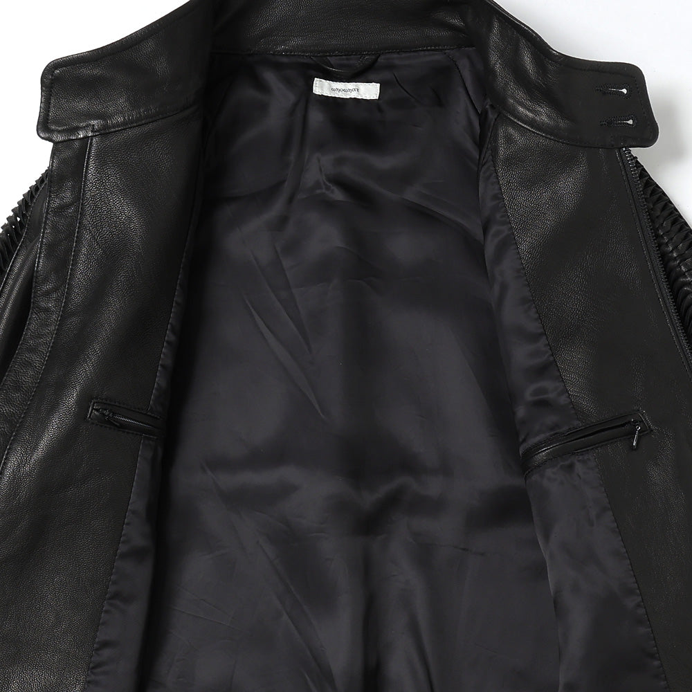 LEATHER SHARK HARRINGTON JACKET