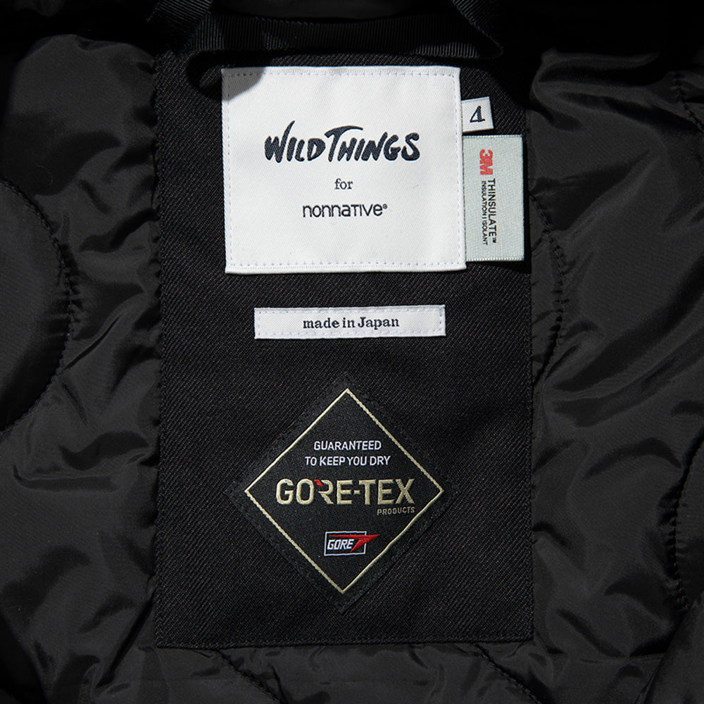 WILD THINGS × nonnative EXPLORER PUFF JUMPER DENALI N/P TWILL GORE-TEX 2L