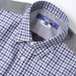 Cotton gingham check x cotton wool tartan check B006