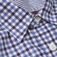 Cotton gingham check x cotton wool tartan check B006