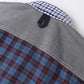 Cotton gingham check x cotton wool tartan check B006