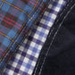 Cotton gingham check x cotton wool tartan check B006