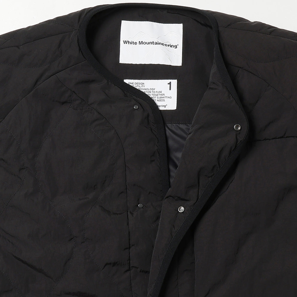 WM×TAION COLLARLESS DOWN JACKET