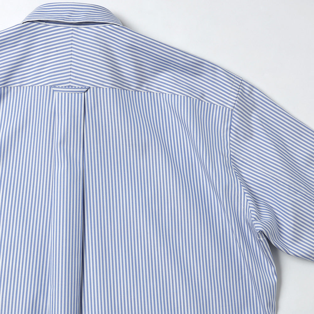 Cotton stripe x patchwork mix