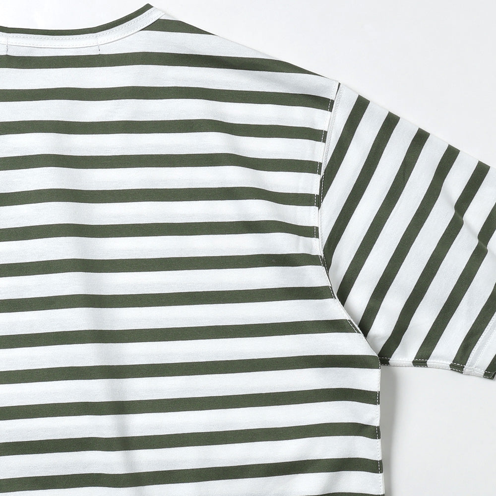 JUNYA WATANABE MAN) Cotton Jersey Border T015 (WQ-T015-051