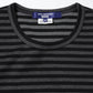 Cotton nylon jersey striped T016