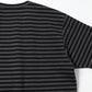 Cotton nylon jersey striped T016