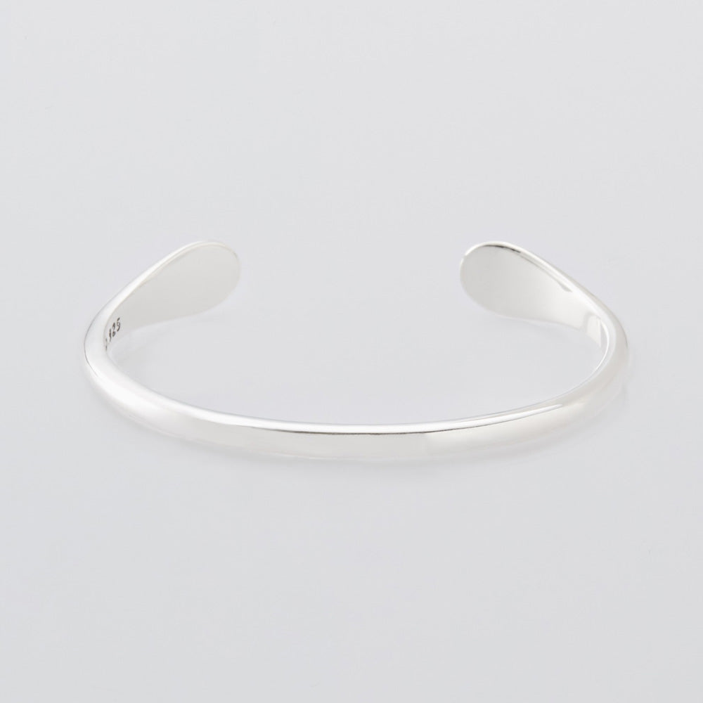 Semicircle Bangle -Thin-