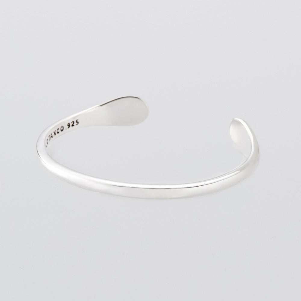 Semicircle Bangle -Thin-