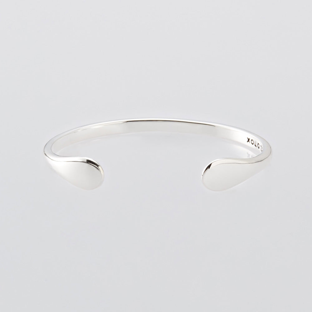 Semicircle Bangle -Thin-